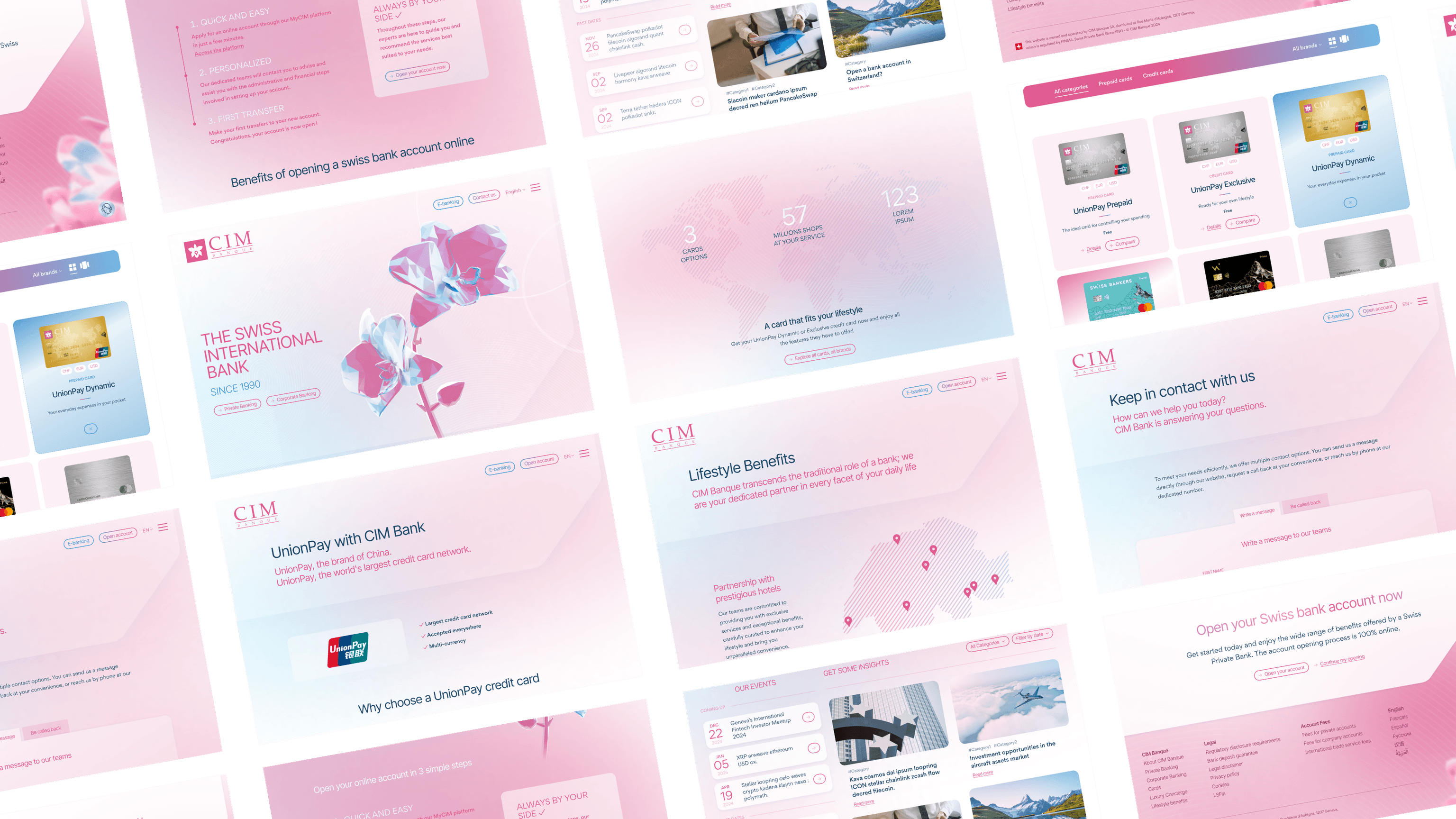 Moderniser l'univers web d'une banque privée suisse
